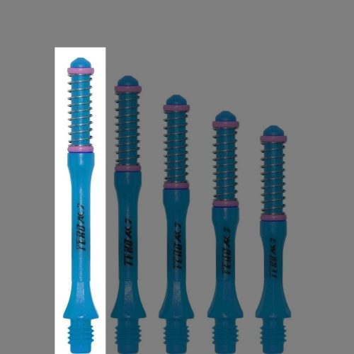 Darts rugós szár Cuesoul TERO AK7 Slim, kék, F, 43,5mm