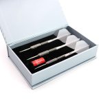 Darts szett steel Cuesoul Dazzling, 22g 90% wolfrám