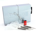 Darts szett steel Cuesoul Dazzling, 22g 90% wolfrám