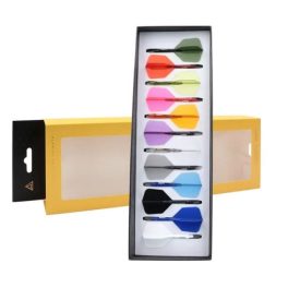   Darts toll és szár egyben Cuesoul ROST 77 Small Standard Wing toll és hosszú szár, 12 darabos szett