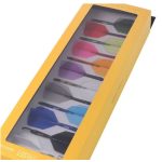 Darts toll és szár egyben Cuesoul ROST 77 Small Standard Wing toll és hosszú szár, 12 darabos szett