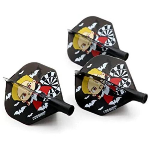 Darts toll Cuesoul TERO AK4, fekete, vámpír Standard toll
