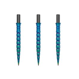 Darts fémhegy Cuesoul Touch Point II V Cuts színes, 29mm