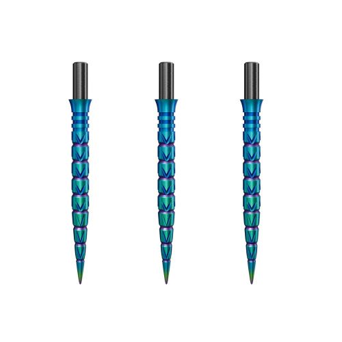 Darts fémhegy Cuesoul Touch Point II V Cuts színes, 29mm