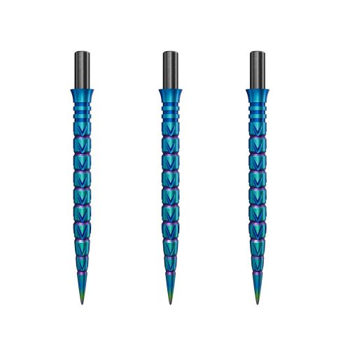 Darts fémhegy Cuesoul Touch Point II V Cuts színes, 33mm