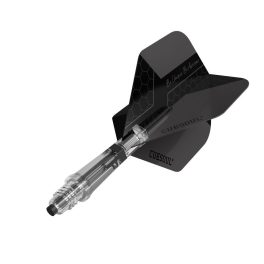   Darts toll és szár egyben Cuesoul KOFF, fekete, Big Standard toll, 2-es méretű karbon szár