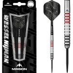 Dart szett steel Mission Wessel Nijman 23g, 95% wolfram