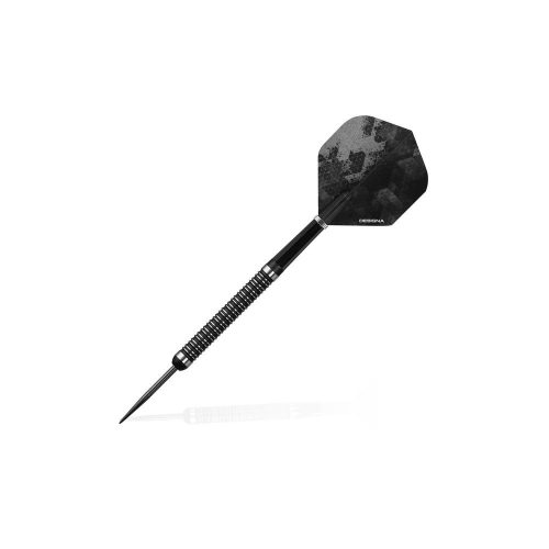 Dart szett Designa steel Dark Thunder V2, 22g, 90% wolfram, fekete