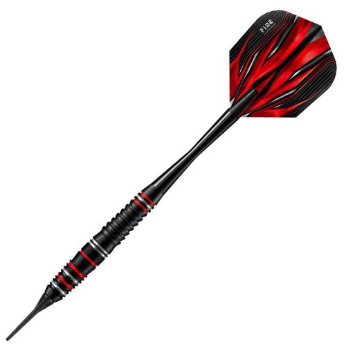 Dart szett Harrows soft 18g, Fire High Grade Alloy, acél