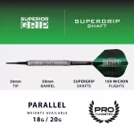 Dart szett soft Harrows Impact, 20g, 90% wolfram