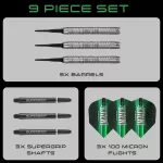 Dart szett soft Harrows Impact, 20g, 90% wolfram