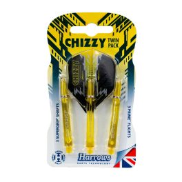 Darts szár+toll hosszú Harrows Twin Pack, Chizzy 47mm