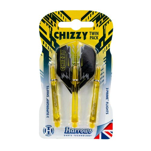 Darts szár+toll hosszú Harrows Twin Pack, Chizzy 47mm