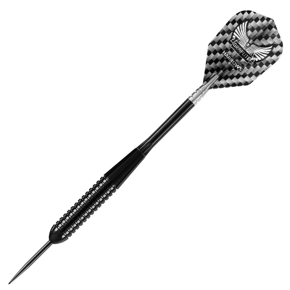 Dart Szett Harrows Steel Brass G Black Arrow Gamecente