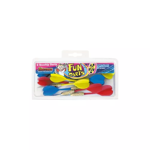 Darts szett steel Harrows Fun Darts, brass