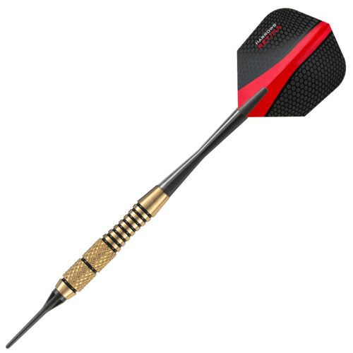 Dart szett Harrows soft, Matrix, 16g, brass