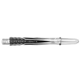 Darts szár hosszú Harrows Supergrip Ignite, átlátszó 47mm