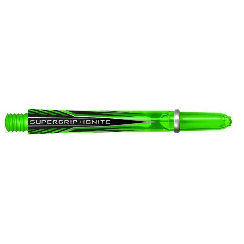 Darts szár hosszú Harrows Supergrip Ignite, zöld 47mm