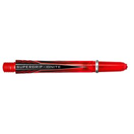 Darts szár hosszú Harrows Supergrip Ignite, piros 47mm