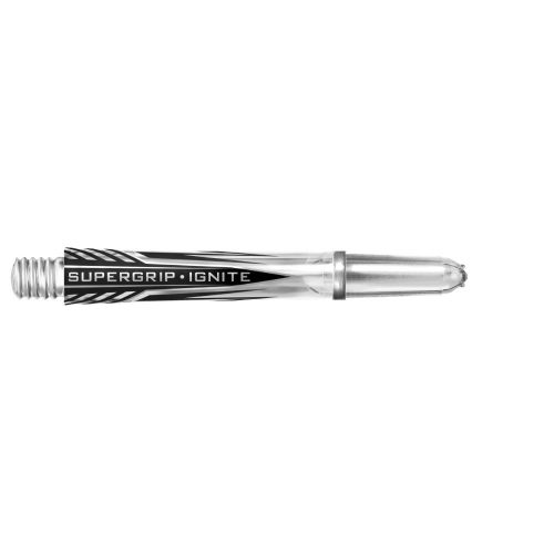 Darts szár közepes Harrows Supergrip Ignite, átlátszó 40mm