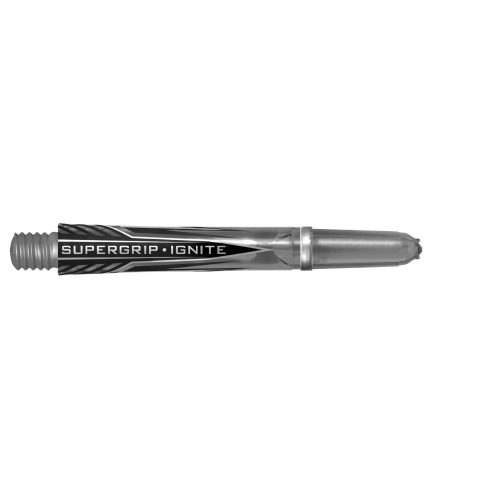 Darts szár közepes Harrows Supergrip Ignite, füst szürke 40mm