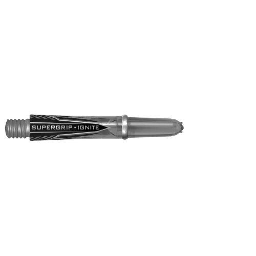 Darts szár rövid Harrows Supergrip Ignite, füst szürke 33mm