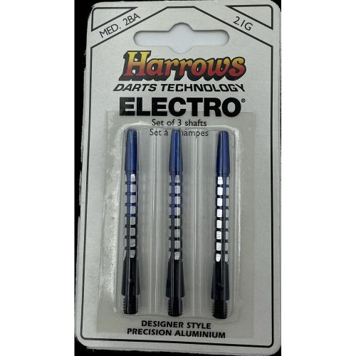 Dart szár hosszú Harrrows Electro, kék 47mm