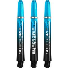 Dart szár hosszú Harrows Supergrip Fusion, fekete-aqua 47mm