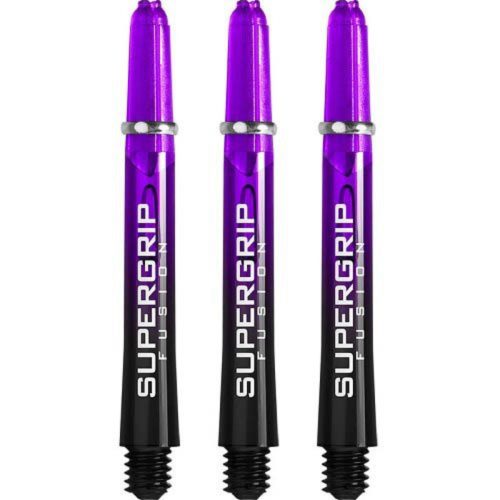 Dart szár közepes Harrows Supergrip Fusion, fekete-lila 40mm