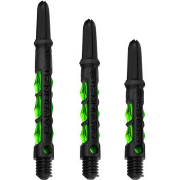 Dart szár közepes Harrows Carbon ST, fekete-zöld 40mm