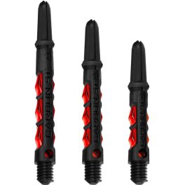 Dart szár közepes Harrows Carbon ST, fekete-piros 40mm