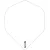 Darts toll Designa DSX100, fehér No2 100 mikron