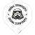 Darts toll Star Wars Original Stormtrooper logó fehér, No2 100 mikron
