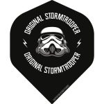 Darts toll Star Wars Original Stormtrooper logó fekete, No2 100 mikron