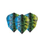 Dart toll Red Dragon Hardcore Peter Wright Sankebite Multi Snakeskin, 100 mikron