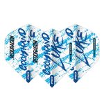 Dart toll Red Dragon Luke Humphries Yin Yang kék, 100 mikron