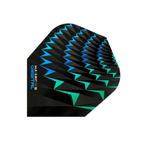 Dart toll Harrows Orbital Flight Aqua-Zöld