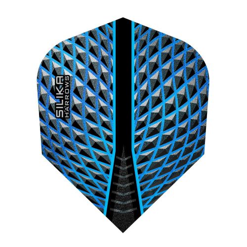 Dart toll Harrows Silika aqua kék, standard No6 100 mikron
