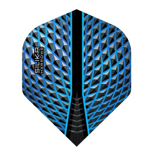Dart toll Harrows Silika aqua kék, széles No2 100 mikron