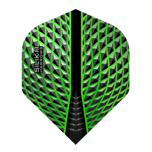 Dart toll Harrows Silika zöld, széles No2 100 mikron