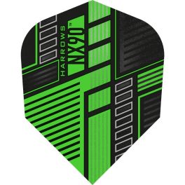 Dart toll Harrows Prime NX90 zöld, standard No6, 100 mikron