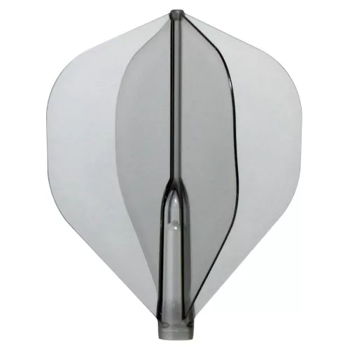 Darts Toll Cosmo Fit Flight Air Standard Átlátszó - Fekete