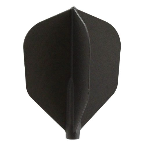Darts Toll Cosmo Fit Flight Shape Fekete, 6 db-os
