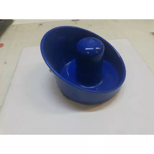 Tájfun ütő, kék, 10cm átmérővel, kézvédővel