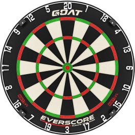 Darts tábla GOAT Everscore NXT LVL, verseny minőségű, élezett dróttal