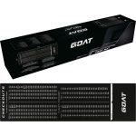 Dart szőnyeg GOAT, fekete, kiszállóval 285cm x 80cm