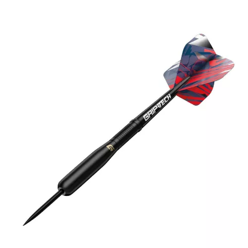 Darts szett steel GOAT Homerun fekete, 15g, brass