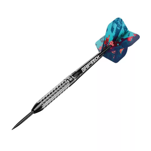 Darts szett steel GOAT Traction, 22g, 80% wolfram