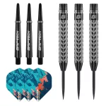 Darts szett steel GOAT Traction, 22g, 80% wolfram