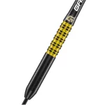 Darts szett steel GOAT Athlete Yellow, 12g, brass